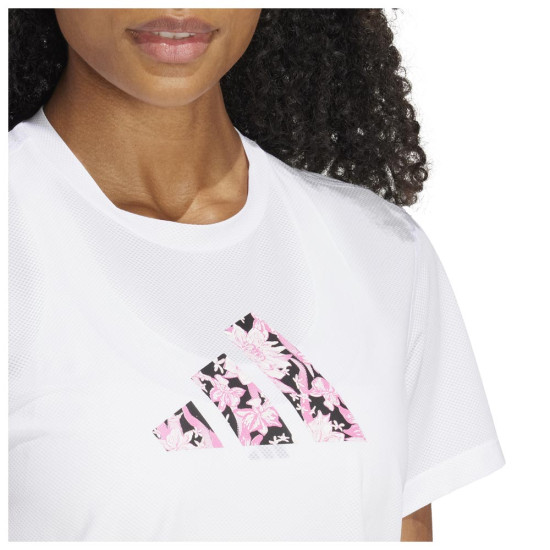 Adidas Γυναικεία κοντομάνικη μπλούζα Floral Graphic Tee